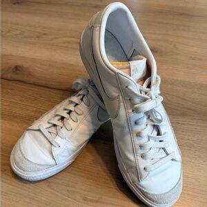 Nike White Leather Sneakers